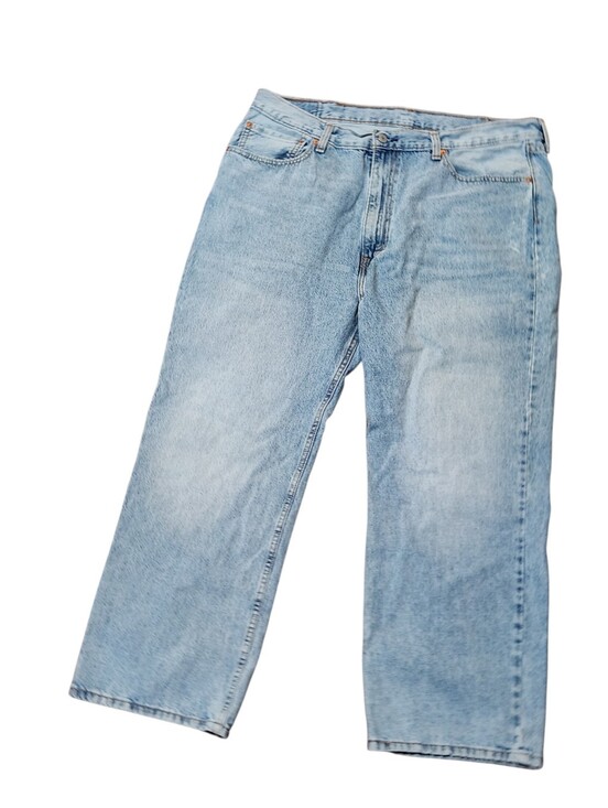 Levi's Other - Levi's 565 Blue Jeans Mens 40x30 Light Wash Straight Leg Denim Zip Fly